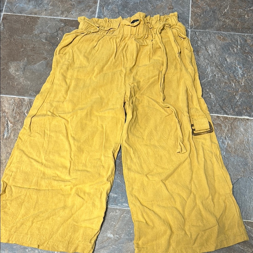 Ally Fashion Mustard Trousers